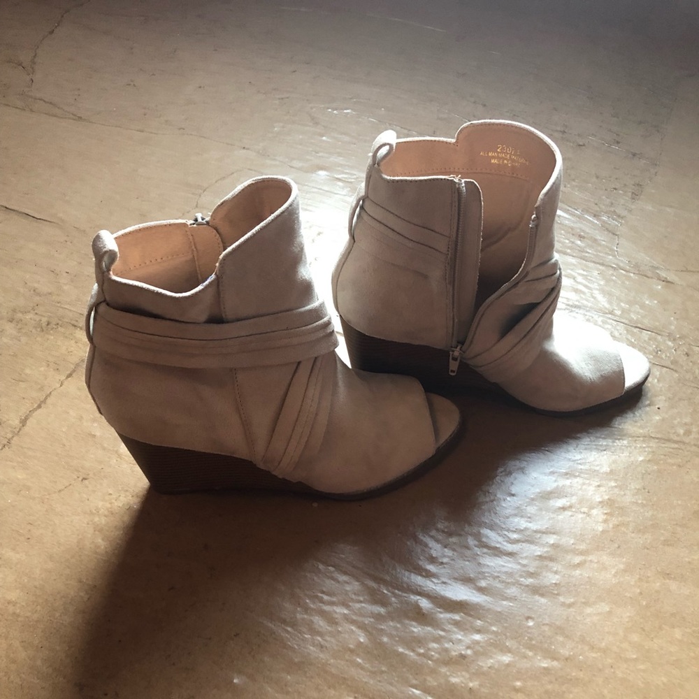 Brand new without box booties.